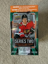 2023-24 Upper Deck Series 2 Hockey Blaster Box w/Oversized Card - Factory Sealed