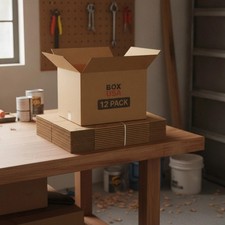 Large Moving Boxes 20"L x 20"W x 15"H 12-Pack - Corrugated Cardboard Box for ...