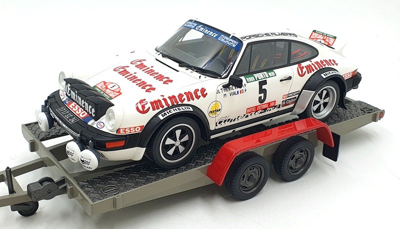 Otto Models 1/18 OT374 – Set Rallye Porsche 911 SC Gr.4 + Citroën Support + Remorque