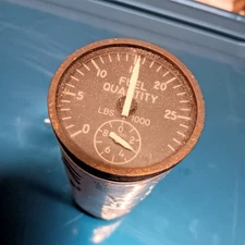 393026-03508 FUEL INDICATOR AVIATION AS REMOVED FREE SHIPPING