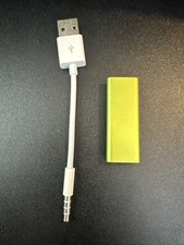 Apple iPod Shuffle 3rd Gen Green 4GB Tested Working Bundle