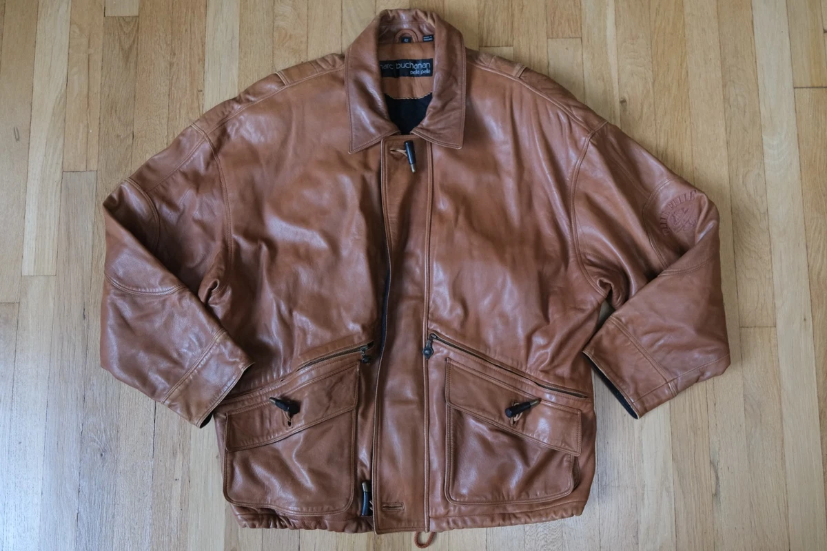 PELLE PELLE ブラウンレザージャケット Pelle Pelle Leather Outer Shell Brown Coats, Jackets & Vests for
