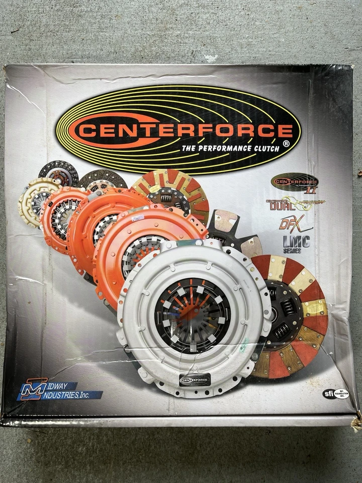 Juego de discos y placa de presión de embrague, fricción doble Centerforce DF800075 Foto 2 de 3