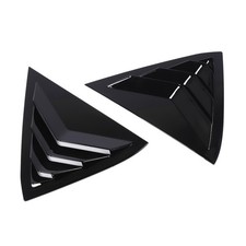 Rear Side Window Louver Cover Rear Window Louver Air Scoop Shade Cover Priv RYRU