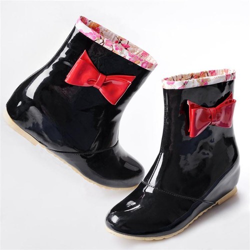 Populer Rain Boots Girls Boots Spring Autumn Shoes Fashion Womens Boots Ankle - Picture 6 of 12