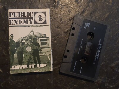 MEGA RAR VINTAGE 90s RAP KASSETTE HIP HOP TAPE PUBLIC ENEMY GIVE IT UP BEDLAM