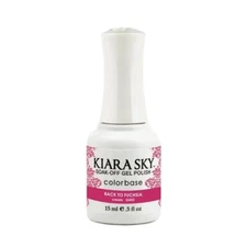Kiara Sky Soak-off UV Gel Polish G453 Back To The Fuchsia 0.5oz