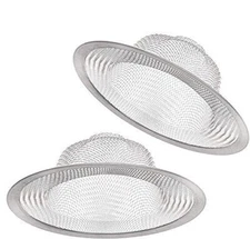 2Pack Stainless Steel Sink Strainer for Kitchen Sink Bathroom Bathtub Wash Basin