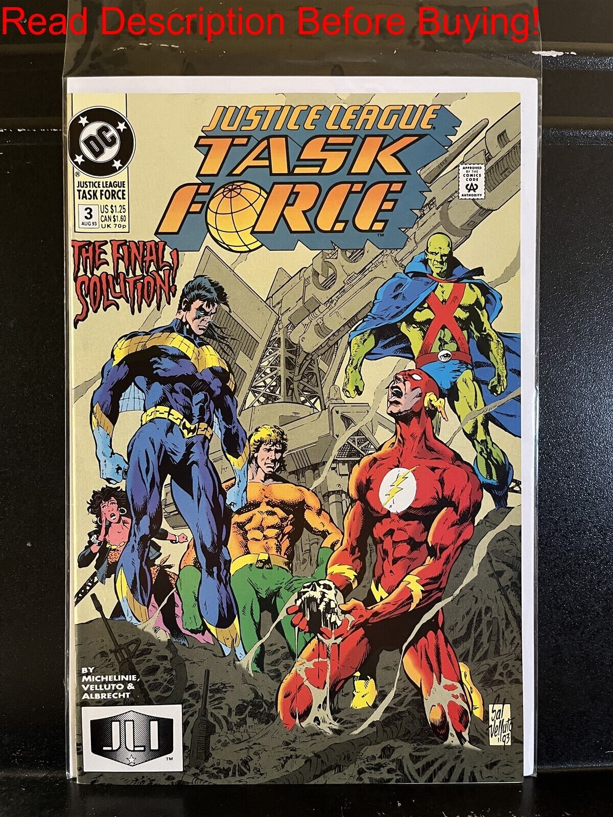 BARGAIN BOOKS ($5 MIN PURCHASE) Justice League Task Force #3 (1993 DC)