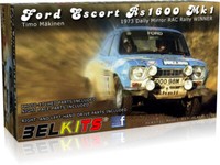 Ford Escort Rs1600 Mki (Timo Makinen 1973) 1:24 Plastik Modellbausatz Belkits