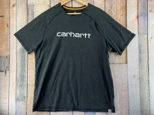 Carhartt Relaxed Fit Work Short Sleeve T Shirt Men's Size XL Black