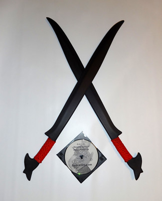 Philippine Practice Polypropylene Sword Pinuti Training Knives Kali DVD