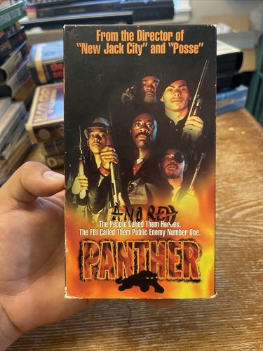 Panther (VHS, 1995) 90s CULT Urban ACTION Mario Van Peebles Blaxploitation HTF - Picture 5 of 6