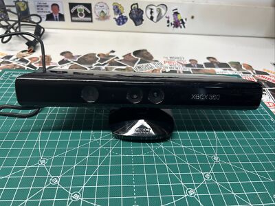 Genuine Microsoft XBOX 360 Kinect Sensor Bar Model 1414 Black  Tested