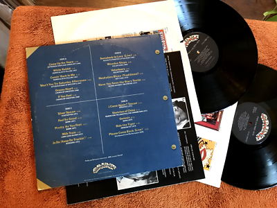 Jefferson Airplane Flight Log 1966-1976 2 LP Record Albums w/Book