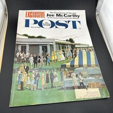 The Saturday Evening Post June 9 1962 The Final Irony of Senator Joe McCarthy