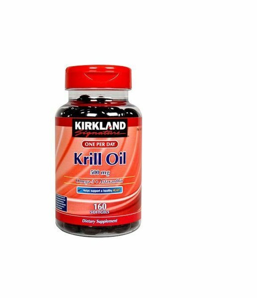Kirkland Signature Krill Oil 500 MG 160 Softgels for sale online eBay
