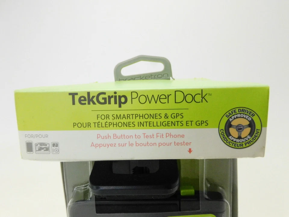 Bracketron TekGrip Dual USB Chargers Phone/GPS Mount Power Dock 360 Rotation - Image 2 of 4