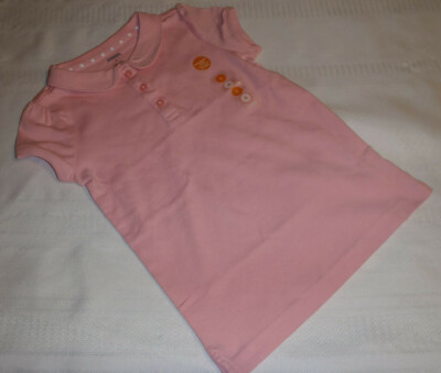 Gymboree Girls Size 10 7 6 5 or 4 Pink Polo Shirt School Uniform Stain Release