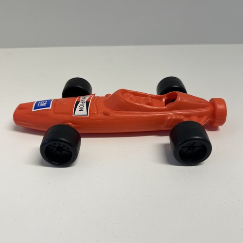BALLOON CAR RACER GM RED PLASTIC DECALS Champion Toy Vintage - Picture 5 of 7