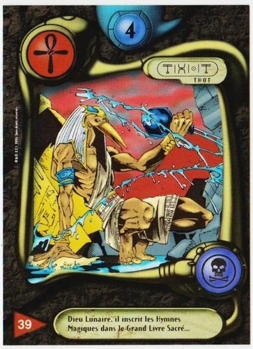 39 THOT - CARD DEUS - SERIES I - 1996 - VF [ NEW MINT ] trad's