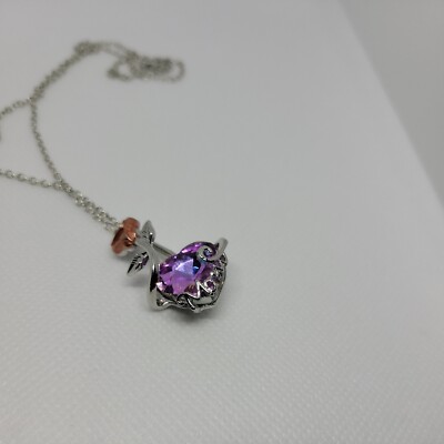 Exquiste Heart Shaped Crystal Necklace