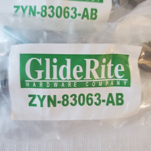 GLIDERITE Lot of 5 Braided 3" Drawer Handle Pulls Antique Brass ZYN-83063-AB - Picture 5 of 5