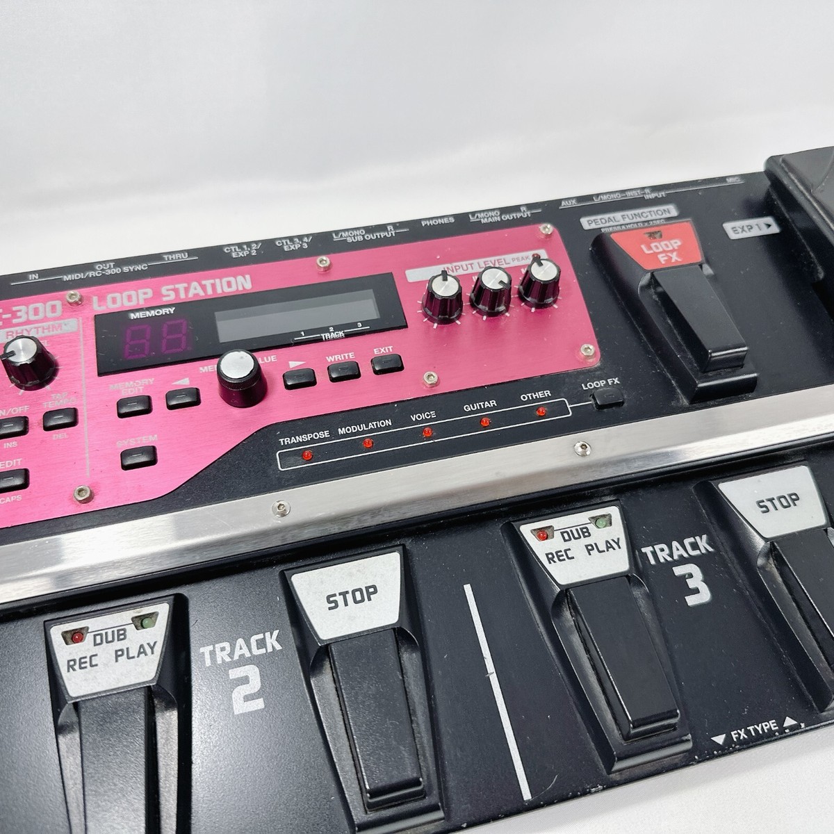 BOSS RC-300 Effector Loop Station Looper Guitar Effect Pedal BOSS RC-300 Effector Loop Station Looper Guitar Effect Pedal