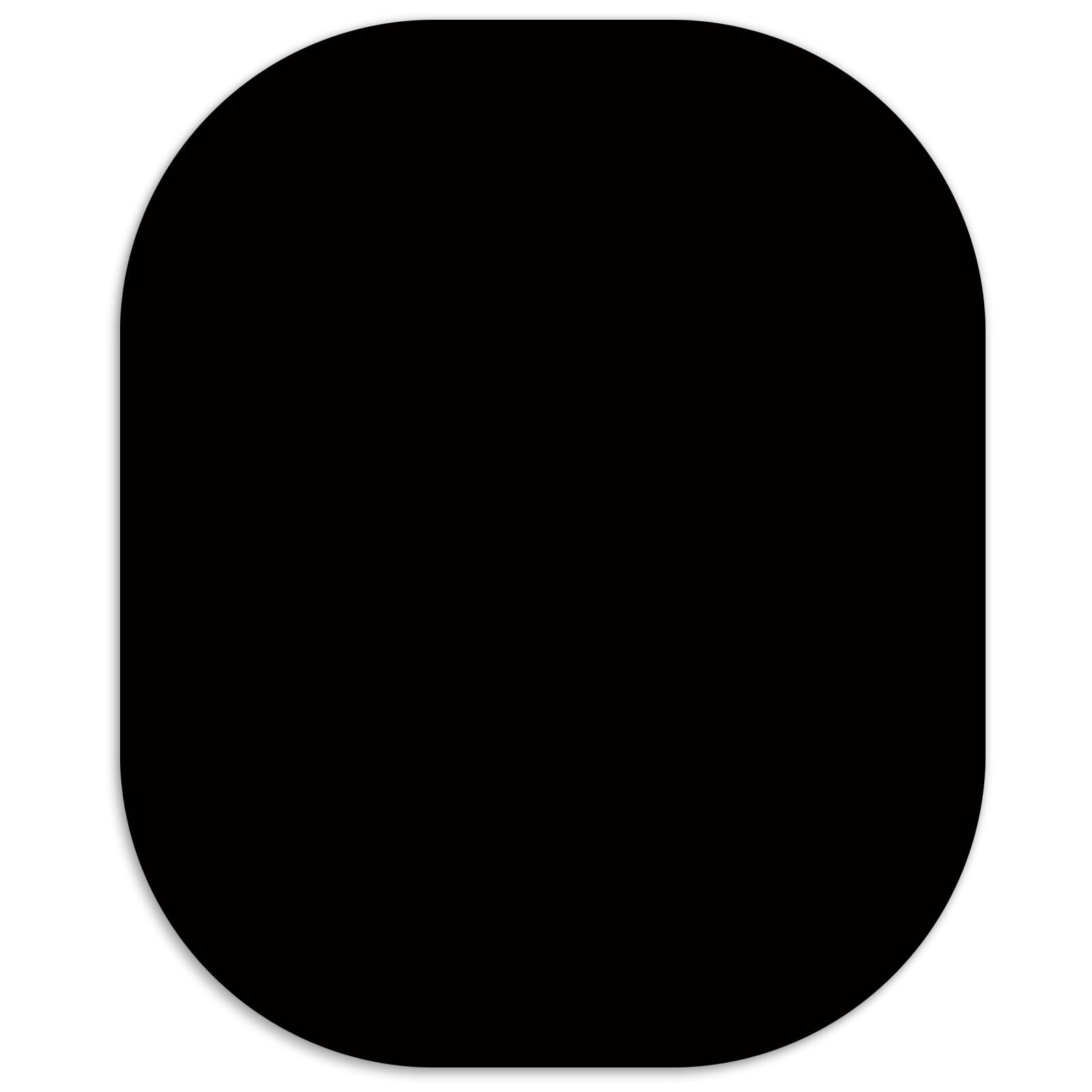 Compact Black Travel Mouse Pad for Office, Desk, or Lap Use-image