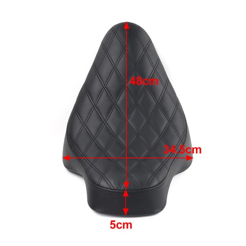 Front Driver Butt Bucket Solo Seat For Harley Softail Fat Boy FLST 2000-2007 - Picture 14 of 14