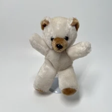 Vintage Eden Toys Inc. 8" White Bear Plush Stuffed Animal