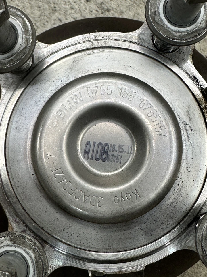 BMW 328i E90 2004-2012 ~ Cojinete de cubo de rueda delantera ~ 31216765157 Foto 3 de 4