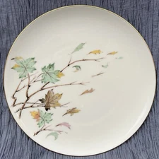 Retired Lenox China Westwind pattern X-407 fine china 10-1/2" Dinner Plate USA