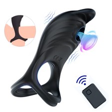Electric Penis-Stretcher Ring Ball-Scrotum-Ring-Enhancer Delay-Ejaculation Male
