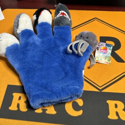 Nanco five finger puppet show sea creatures glove