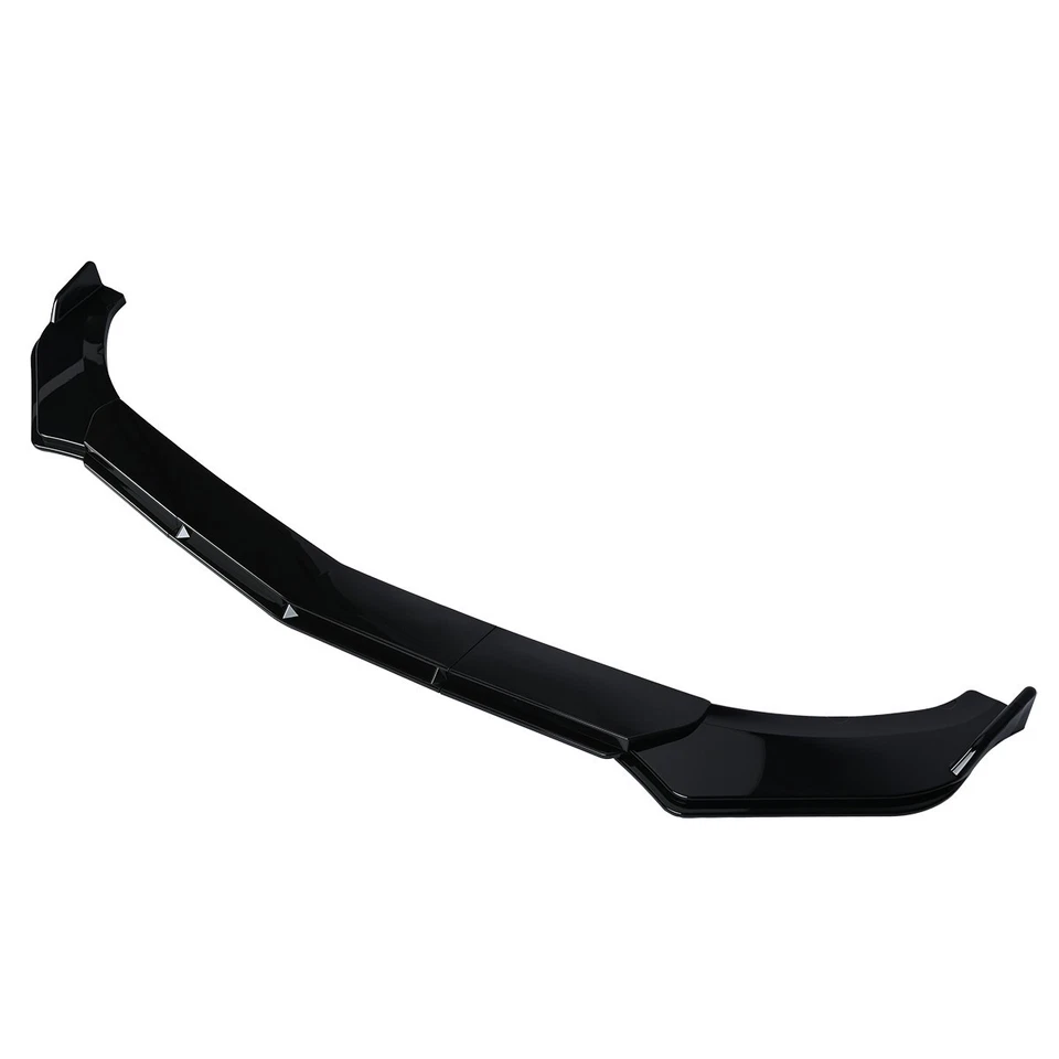 For Toyota Highlander Glossy black Front Bumper Lip Spoiler Splitter Body Kit Foto 4 de 4