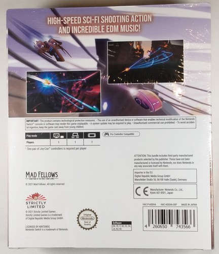 AAERO COMPLETE EDITION Special Limited Sealed NINTENDO SWITCH Game Strictly SLG - Picture 7 of 10