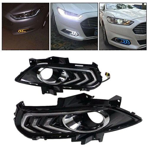 DRL LED Daytime Running Light Fog Lamp For Ford Fusion Mondeo 2013 - 2016