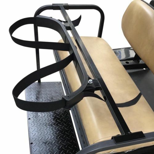 Golf Cart Rear Seat Golf Bag Attachment Bracket Holder EZGO CLUB CAR