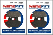 Front Brake Pads (2 Pairs) for Harley Davidson FXDL Dyna Low Rider 00-03