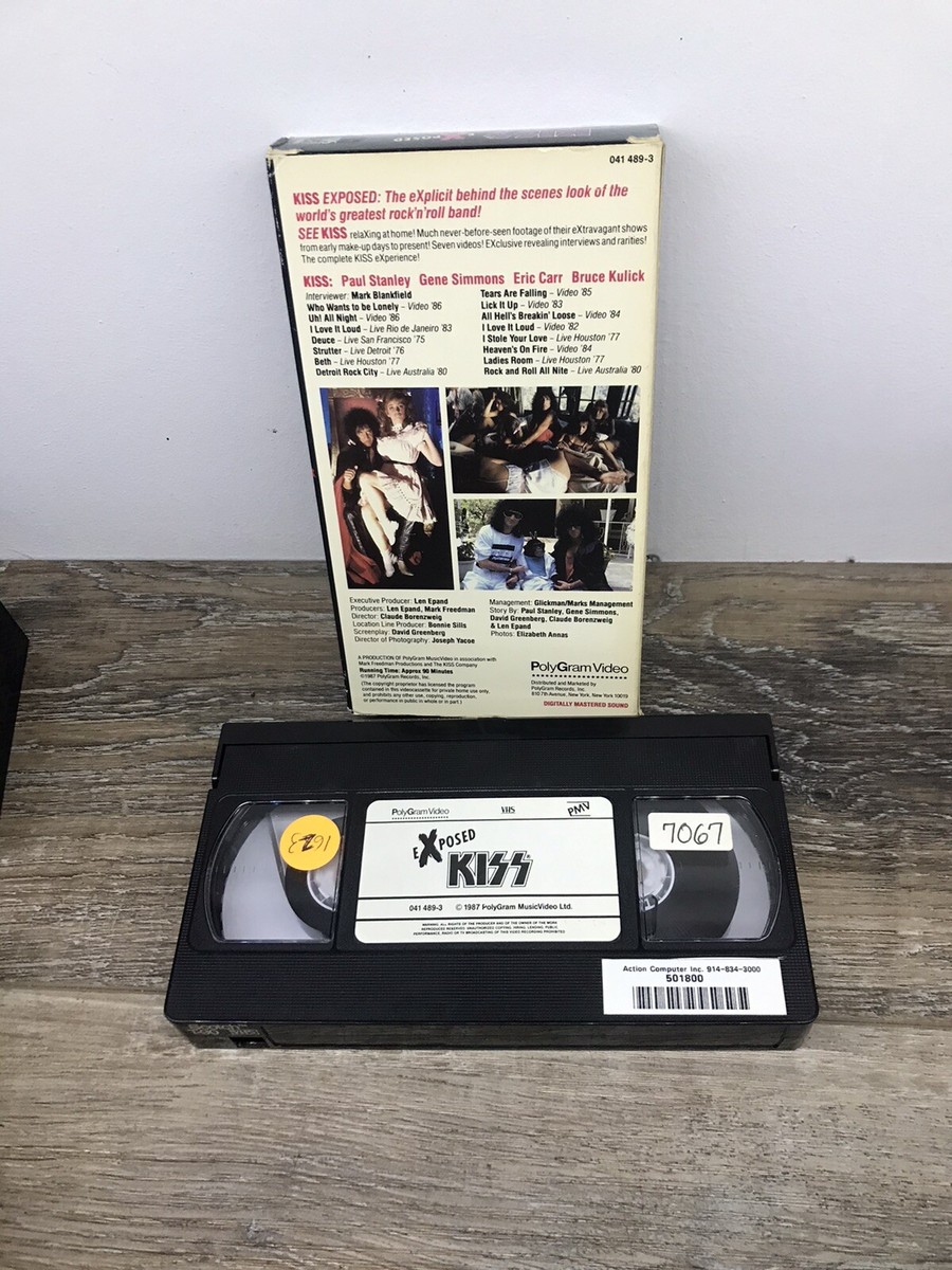 その他 Kiss ?- Exposed (VHS) KISS - Exposed (VHS, 1987) for sale online | eBay