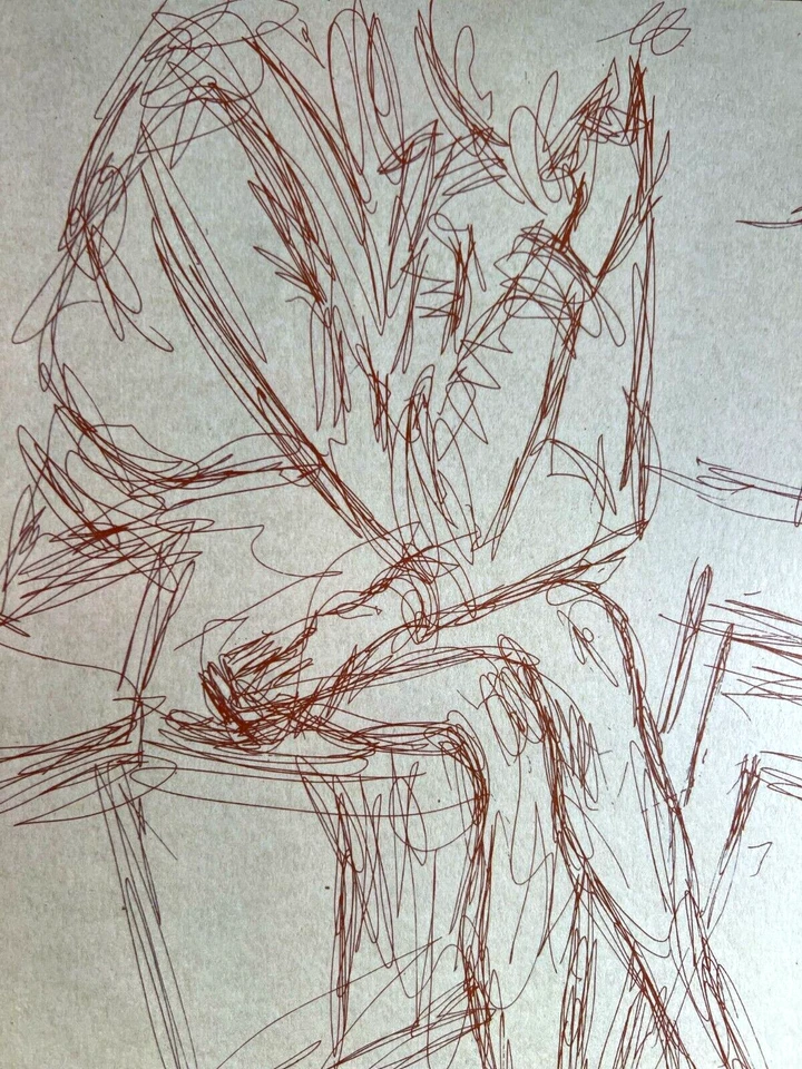 Litografía Alberto Giacometti (autograma original firmado certificado de autenticidad) numerada a mano Foto 4 de 4