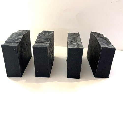 Activated Charcoal & Coffee Unscented Soap Bar, No Essentail Oils, No Dyes, 4 Oz - Picture 2 of 6