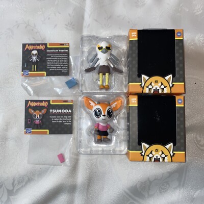 THE LOYAL SUBJECTS AGGRETSUKO Secretary Washimi And Tsunoda Both NIP! 2 pc set!