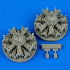 Quickboost 48547 x 1/48 A20 Havoc Engines for AMT & Italeri