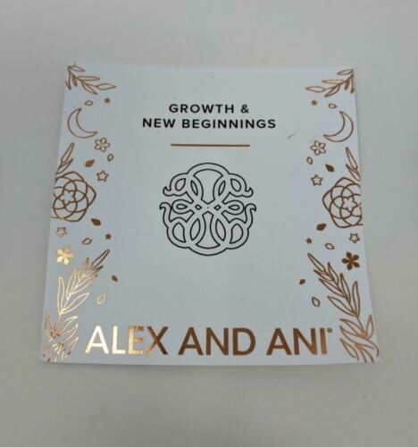 Alex & Ani Life is a Journey New Beginnings Bangles, 2"-3.5" - Rose Gold - Picture 2 of 9