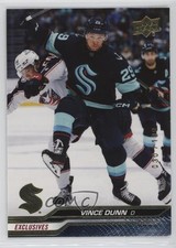 2023-24 Upper Deck Series 2 Exclusives 30/100 Vince Dunn #403 18gy