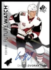 2016-17 SP Authentic Future Watch Autograph Rookie Christian Dvorak Rookie Auto