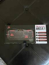 ibuypower IBP-Ares E1 Gaming Keyboard Spill Resistant Black Red