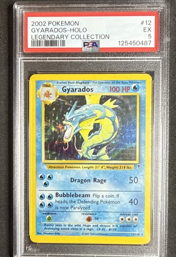 Gyarados graded PSA 5 for sale on eBay
